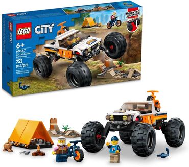 магазин игрушек в бишкеке: Игрушка-конструктор Lego City. Количество деталей - 252шт Возраст: 6+