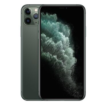 Apple iPhone: IPhone 11 Pro, Б/у, 64 ГБ, Зеленый, Коробка, 88 %