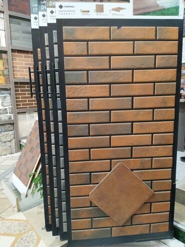 çanaqqala kafel metlax: CERRAD brendinin Retro Brick/Cottage “chili” kolleksiyasından klinker