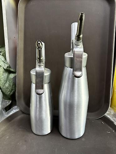 Кондитерский инвентарь: Сифон для взбитых сливок/пен и соусов - Материал корпуса: нержавеющая — 29