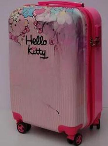 Putni koferi i torbe: Set kofera Hello Kitty – 2 kom - Dizajn: roze sa motivima Hello — 28