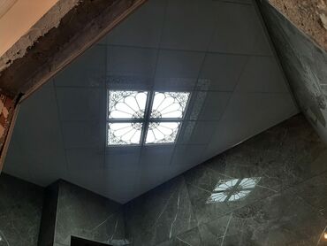 bi led lupa: Asma tavan və dekorativ LED işıq paneli sistemi - Material: kvadrat