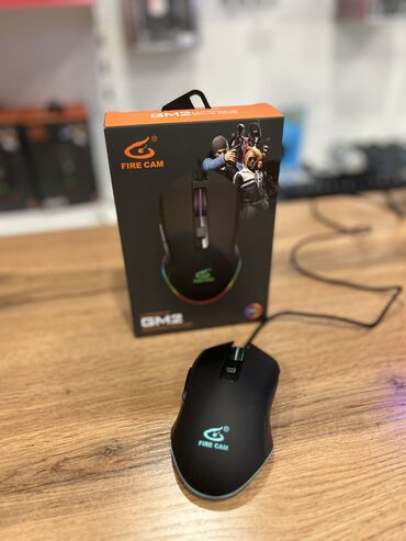 компьютерные мыши logicfox: В продаже мышка FireCam GM2 RGB подсветка, USB Новые, есть в