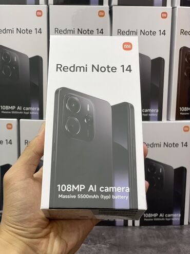 телефон редми 9 нот: Redmi, Redmi Note 14, Жаңы, 256 ГБ, түсү - Кара