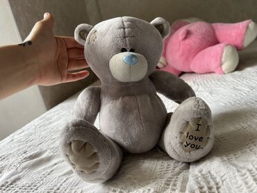 женское нижнее белье оптом от производителя: Мягкая игрушка в виде плюшевого медведя "Me to You" серого цвета