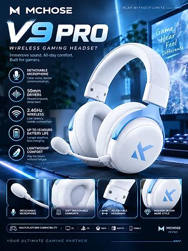 13 pro max case: Yeni MCHOSE 9 Pro qulaqlıqları! ✅ İki rəng: qara və ağ göy tonlu ✅ Tam — 1