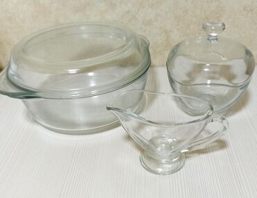 стекло посуда: Набор Турция жаропрочн.стекло. от фирмы Paşabahçe,Borcam,в отличном