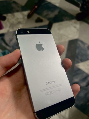 Apple iPhone: IPhone 5s, Б/у, 16 ГБ, Space Gray, Чехол, 100 % — 1