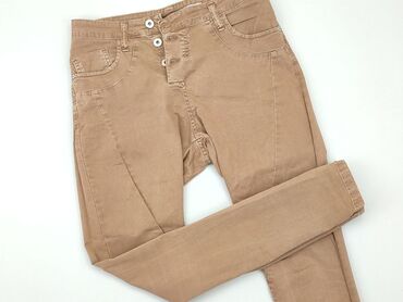 spódniczka jeansowe z guzikami: Jeansy, L, stan - Dobry