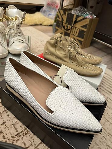 туп: Ботинки Bershka 35 р - 2000 сом абсолютно новые стильные вышитые — 10