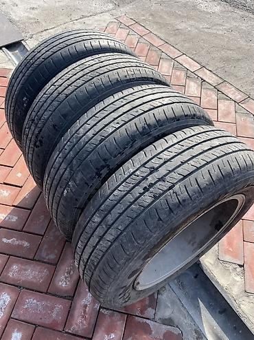 Диски: Литые Диски R 15 Toyota, Комплект, отверстий - 5, Б/у — 5