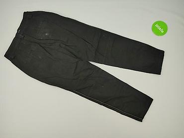 czarne cargo pull and bear: Reserved YFL, Spodnie materiałowe damskie, rozmiar XS — 3