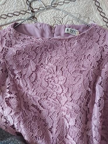 Uşaq dünyası: Brend: SEE Fashion Məhsul: Qız uşaqları üçün zərif məxməri-çəhrayı — 1