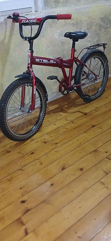Uşaq velosipedi – STELS, qırmızı rəng - Nol: BMX üslublu uşaq