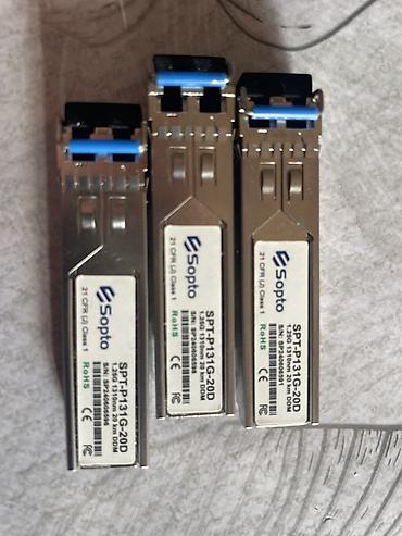 Modemlər və şəbəkə avadanlıqları: Sopto SPT-P131G-20D SFP optik modullar Məhsul təsviri: - Model: Sopto — 1