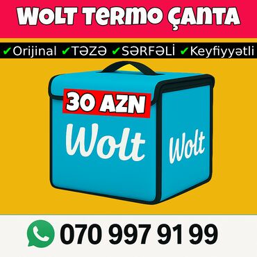 dair��l��r ��imm��k ������n ba�� ��rt��kl��r: Wolt Canta - Salafan ( Termo Canta) YENİ – Orijinal WOLT Termo