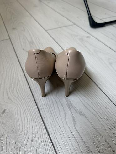 туфли: Лодочки Nine West, классическая модель. - Цвет: нюд/бежевый - — 2