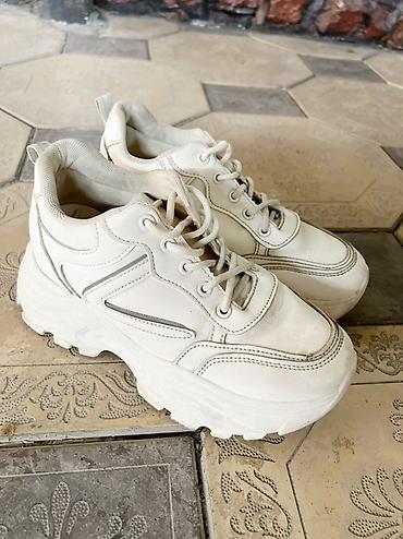 lining flex: Белые кроссовки на массивной подошве - Цвет: белый с декоративными — 1
