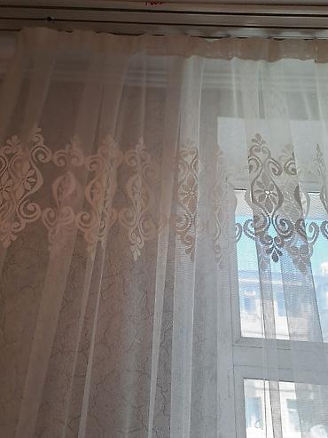 en ucuz perdeler: SATİLİR TÜL PERDE ÜSTÜNDE ARNAMENTLER ASSGİ HİSSEDİNDE BOZ RENG KANT — 3