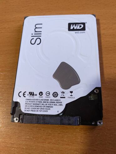 купить бу жесткий диск для ноутбука: Накопитель, Western Digital (WD), HDD, 1 ТБ, 2.5", Для ноутбука