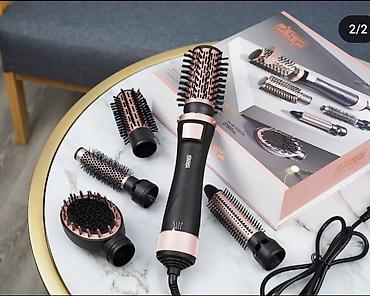 DSP Rotating Hot Air Styler – çoxfunksiyalı fön-daraq seti