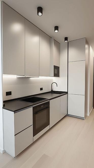 silver kitchen: Кухня от 9 000 сом/м² | 3D проект бесплатно Премиальная мебель от — 1