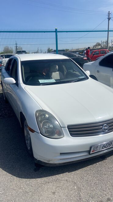 Nissan: Nissan Skyline: 2001 г., 2.5 л, Вариатор, Бензин, Седан