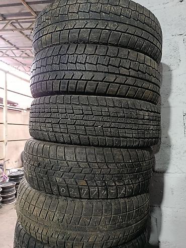 Шины 185 / 65 / R 15, Зима, Б/у, Комплект, Легковые, Япония, Dunlop