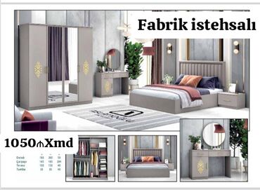 embawood mebel qiymetleri 2020: İkinəfərlik çarpayı, Yeni