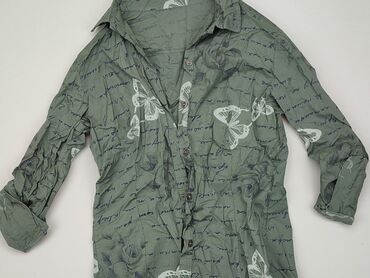 bluzki khaki damskie: Koszula Damska, L, stan - Dobry