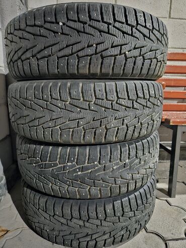шины на х7: Шиналар 225 / 65 / R 17, Winter stud, Комплект, Жол тандабастар (АТ/МТ), Nokian