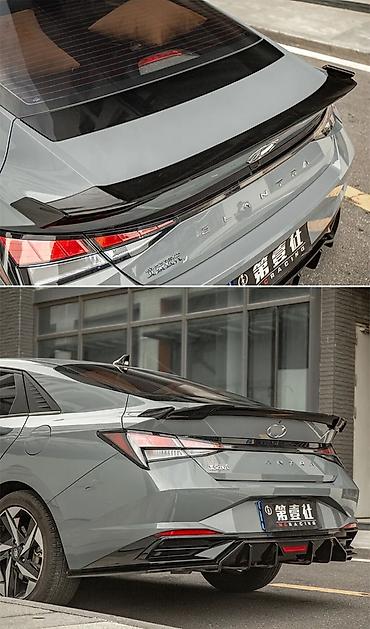утиный хвост: Задний спойлер Hyundai 2026 г., Новый, Аналог — 2