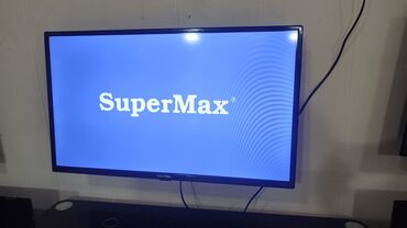 Televizorlar: Supermax 32 diaqanal 82 ekran Sade 4 eded var eyni madelden biri *140