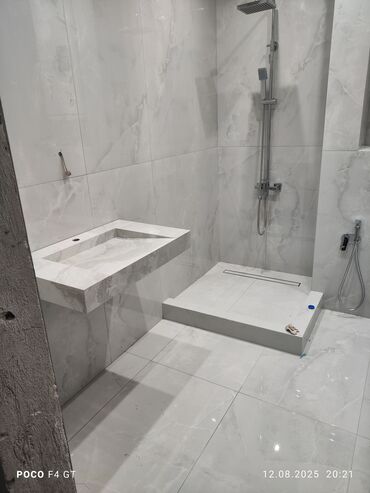 Раковины для ванной: Раковина для ванной, Квадрат форма, Материал: Керамика — 14