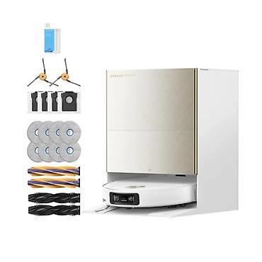 eilik robot: Dreame X60 Ultra Complete White – 35000 Pa gücə malik robot tozsoran — 2