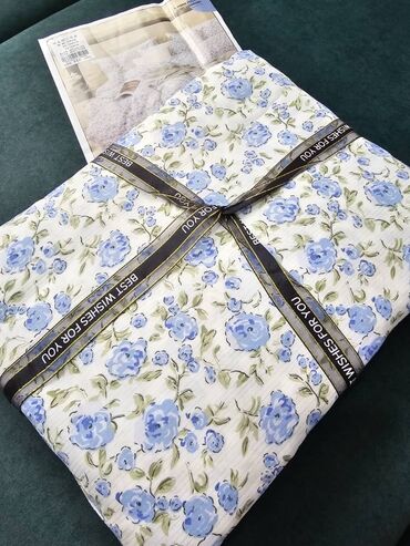 Комплекты постельного белья: Муслиновые постельное белье с нежными цветочными принтами - Материал — 9