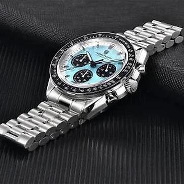 Ručni satovi: PAGANI DESIGN PD-1701 - 40mm - Omega Speedmaster Moonwatch Potpuno — 12