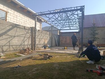 Навесы: Навес, Другая форма, Металл, Другой материал, Установка — 7