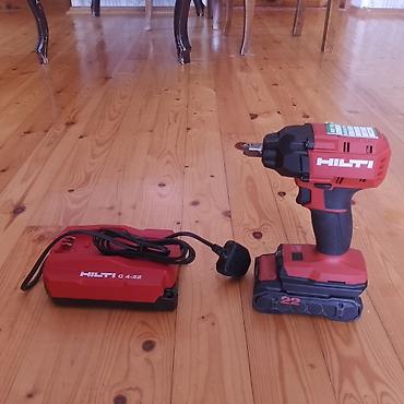 Ручные электроинструменты: HILTI akkumulyatorlu zərbəli bolt açarı dəsti Məhsulun tərkibi: - — 2