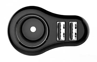 Žičani punjači za telefone: Auto punjač/razdelnik za upaljač sa 2x USB porta - Funkcija 2 u 1 — 6