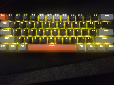 klaviatura 60: Mexaniki klaviyatura E-yooso z11 Blue switch. Hot-swappable