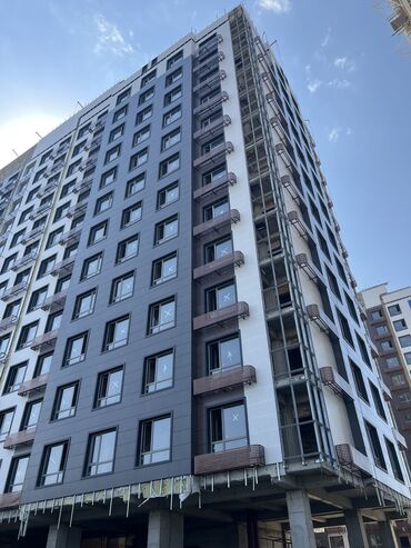 манас квартиры: 1 комната, 43 м², Элитка, 4 этаж, ПСО (под самоотделку)