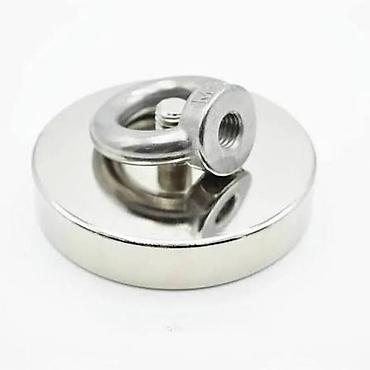Другие крепежные изделия: 48 mm neodim qarmaqlı maqnit - Diametr: 48 mm - nikel örtüklü korpus at lalafo.az — 2 Другие крепежные изделия: 48 mm neodim qarmaqlı maqnit - Diametr: 48 mm - nikel örtüklü korpus — 2