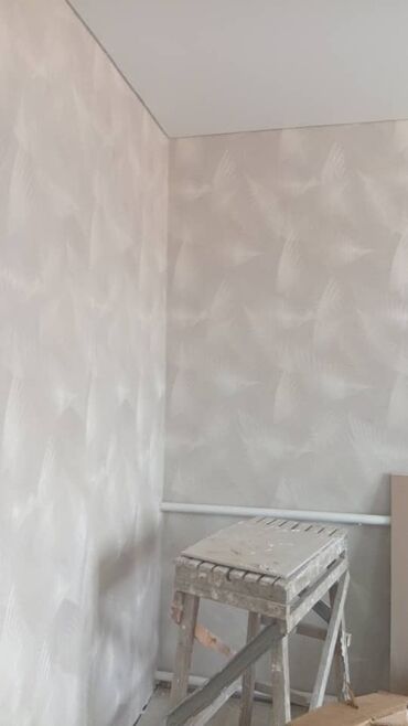 Поклейка обоев: Поклейка обоев демонтаж монтаж влизил виниловые бумажные побелка — 6