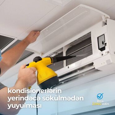 Kondisionerlər: Təmir, Split kondisionerlər, Təmizləmə, Zəmanətlə — 8