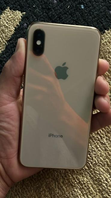 чехол для редми 9 с: IPhone Xs, Б/у, 64 ГБ, Золотой, 100 % — 9
