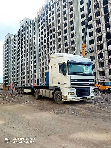 даф 2012: Тягач DAF 95XF с платформенным полуприцепом KRONE - Назначение — 1