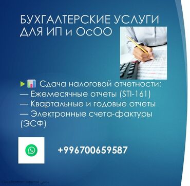 авиакасса бишкек ватсап: Бухгалтердик кызматтар | Салыктык отчеттуулукту берүү