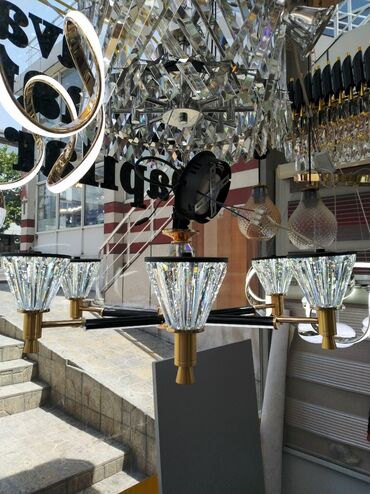 cılçıraq: Çılçıraq, 5 lampa, Xrustal