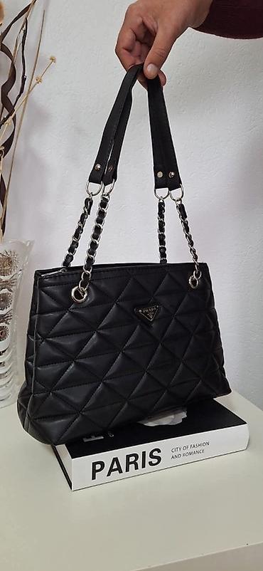 Torbe: Torba za rame, Chanel, Materijal: Platno — 7